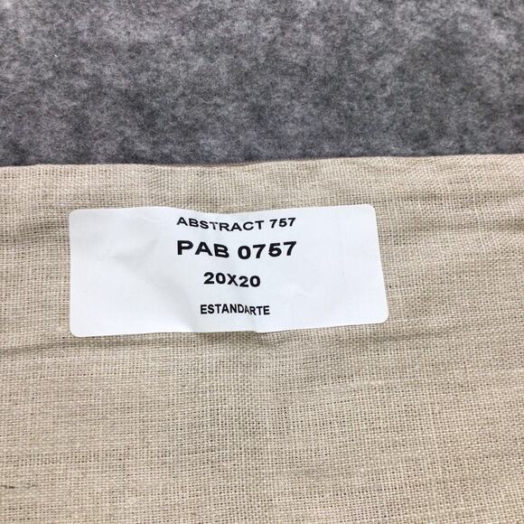 Kuk May Pillow Shams Abstract Purple Embroidered 20 x 20‎ Set Of 2 NWT 24 x 19 - Picture 8 of 12